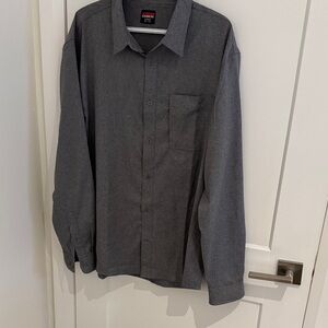 Karbon Gray Button-Down Shirt